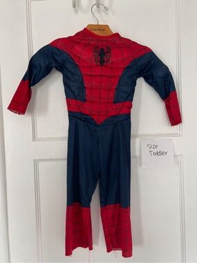 Toddler spiderman costume